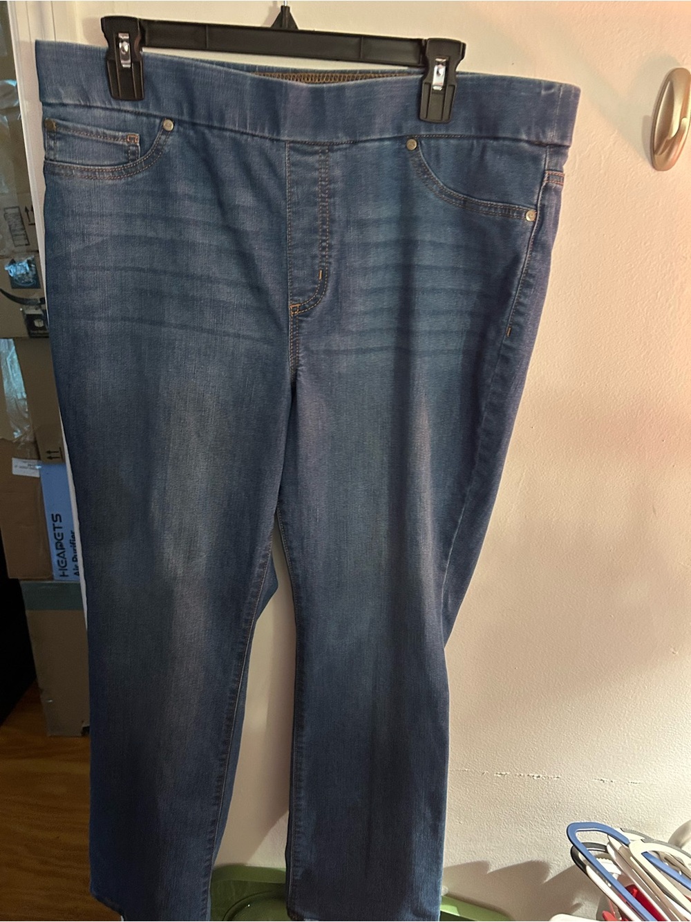 Kim Rogers Dark Indigo Tummy Control Jeggings